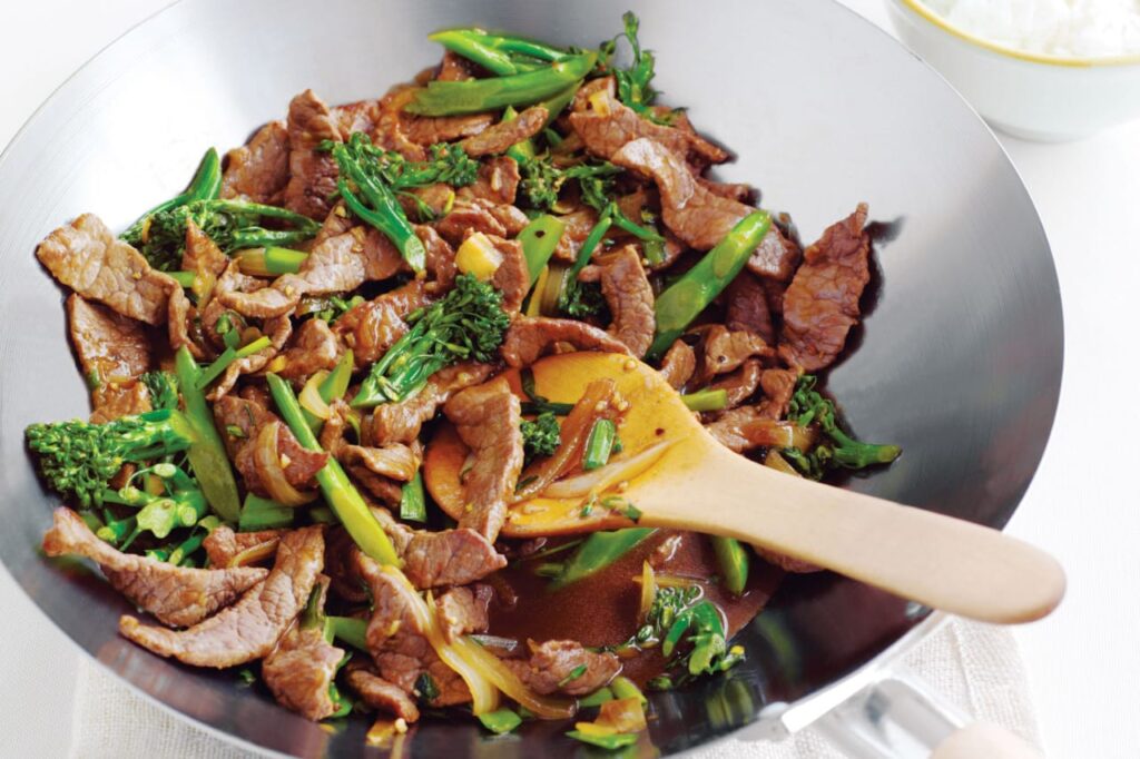 healthy beef stir fry